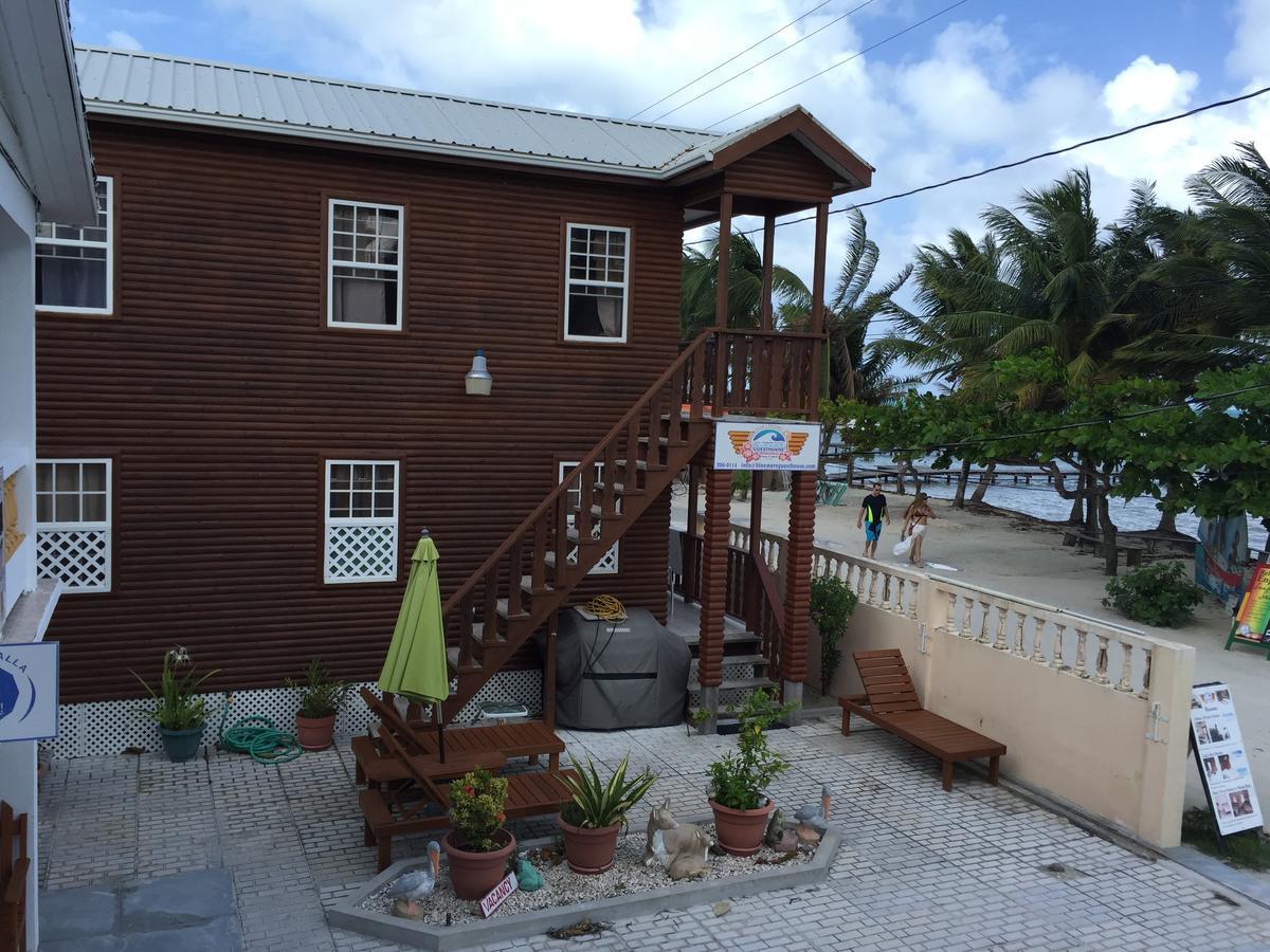 Blue Wave Guest House Caye Caulker Exterior foto